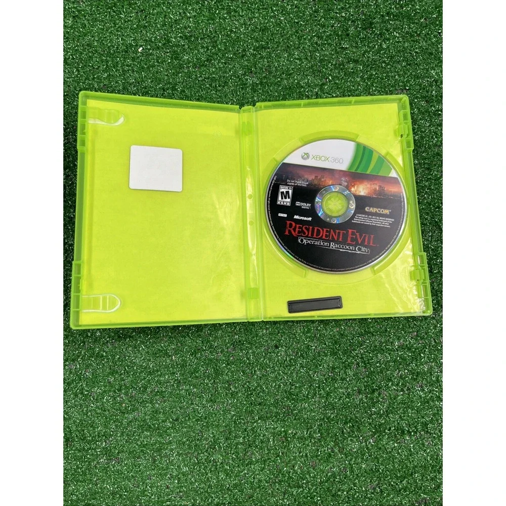 Resident‎ Evil Operation Raccoon City Microsoft Xbox 360 2012 No Manual